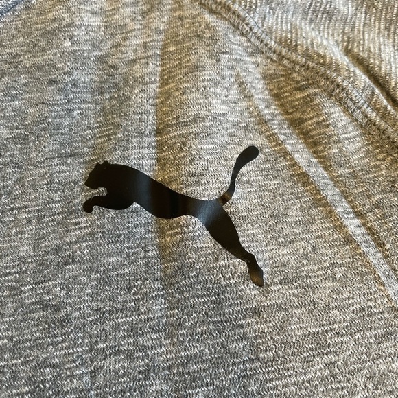 PUMA Classic Tee Grey Size Medium - Picture 5 of 6